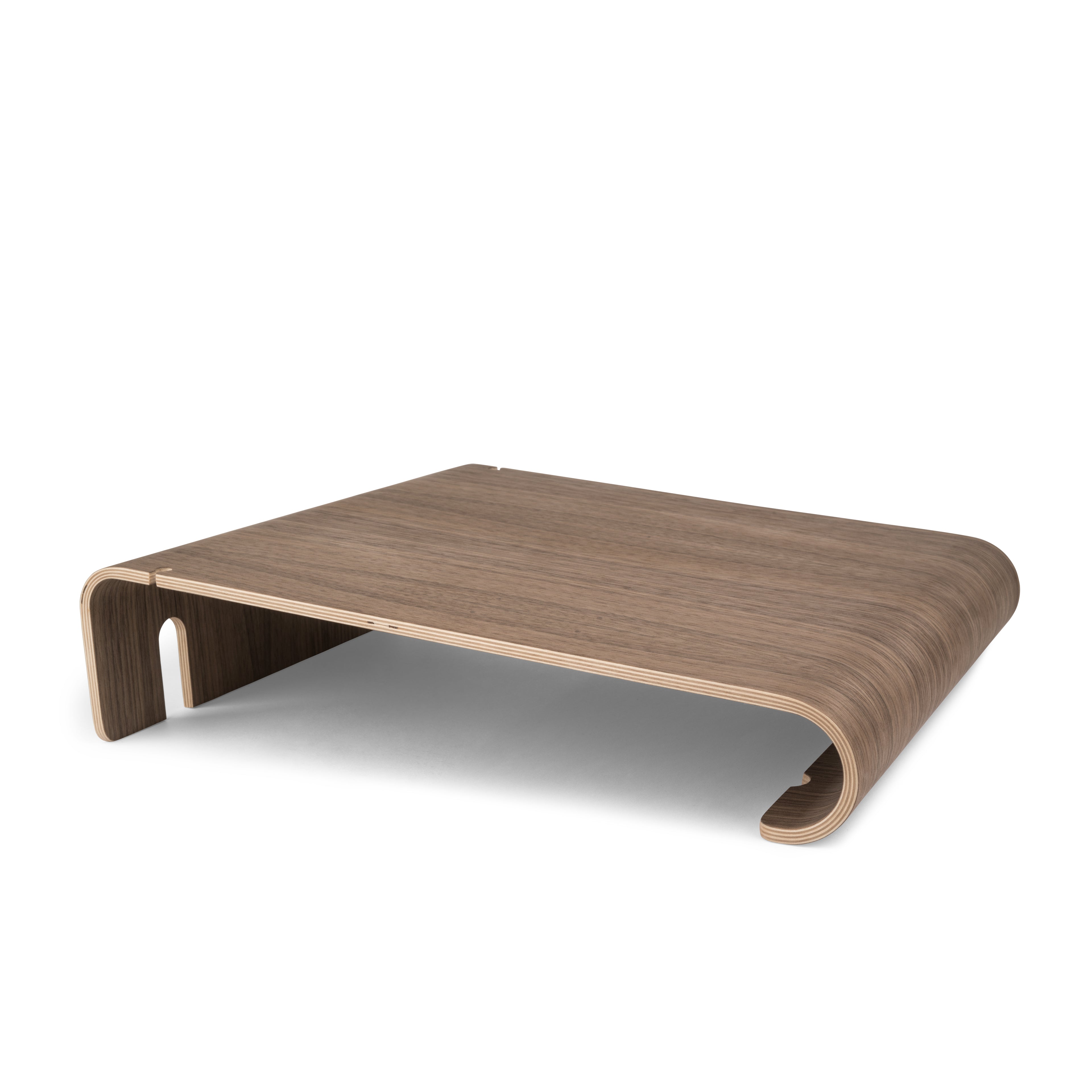 MacBook Wall Desk in walnut